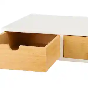 Cajonera de Bambú Para Escritorio