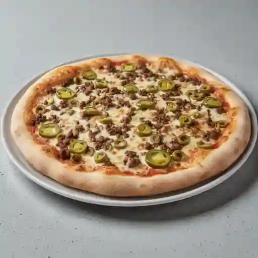 Pizza carne molida