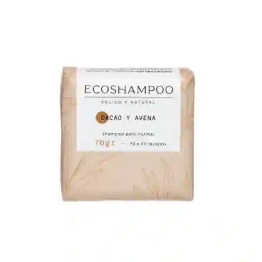 Ecoshampoo Shampoo en Barra Cacao y Avena