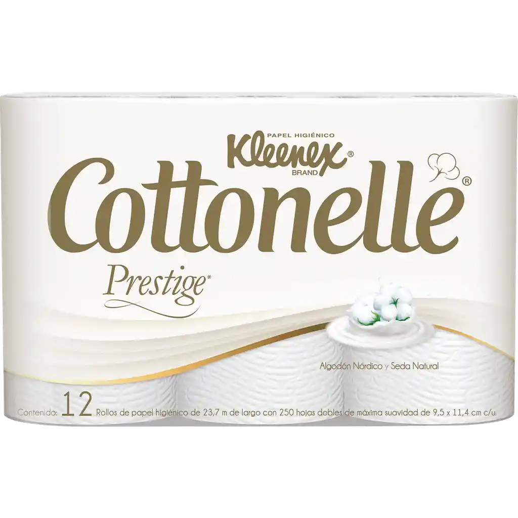 Kleenex Cottonelle Papel Higiénico Prestige