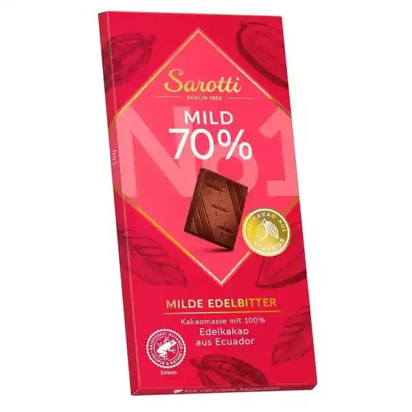 Sarotti Chocolate Amargo 70%