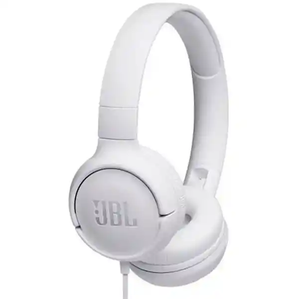 Jbl Audífonos Over Ear Flat T500 Blanco JBLT500WHTAM