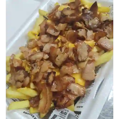 Papas Cheddar y Tocino Medianas