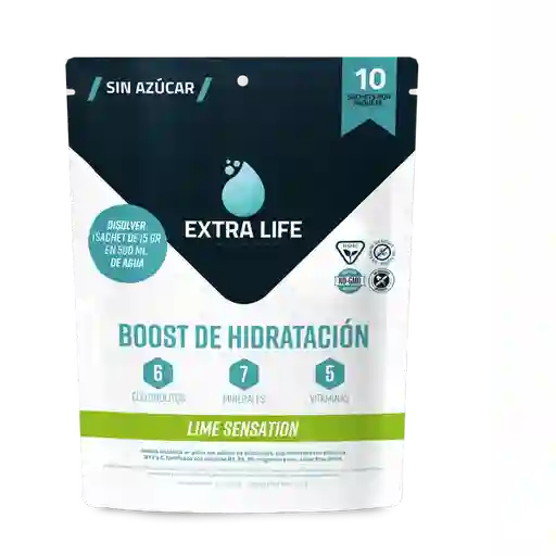 Extralife Bebida Isotónica Lime Sensation