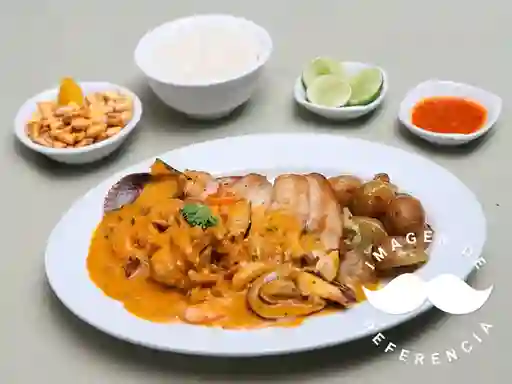 Pescado a lo macho