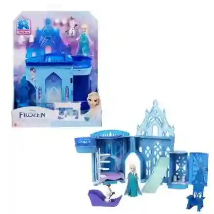 Disney Frozen Set de Juego Castillo de Hielo Elsa Apilable HLX01