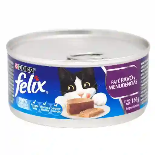 Felix Alimento Para Gato Original Pavo y Menudencias