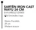 Wayu Sartén Iron Cast 24 cm