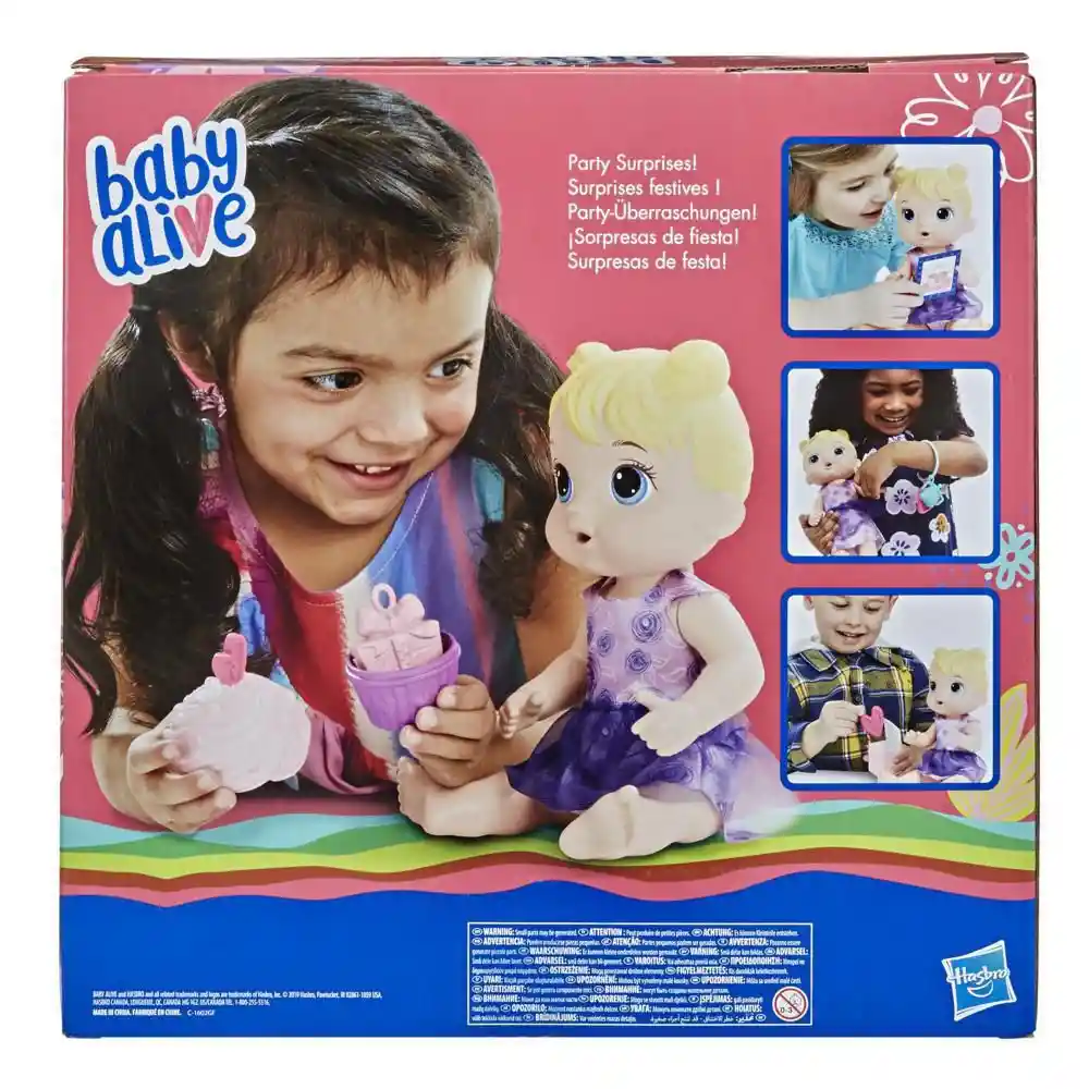 Baby Alive Bebe Fiesta De Regalos