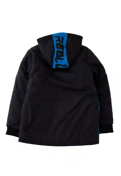 Abrigo Parka Junior Cosmic 356 Niño Azulino Talla 8 Años Ficcus