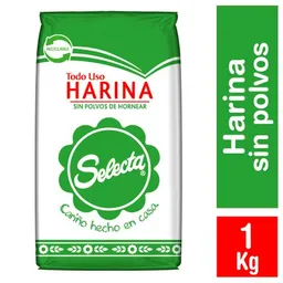 Selecta Harina Todo Uso sin Polvos de Hornear