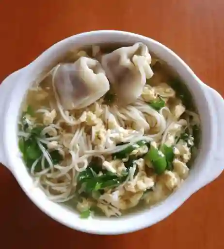 Sopa de wantan min grande