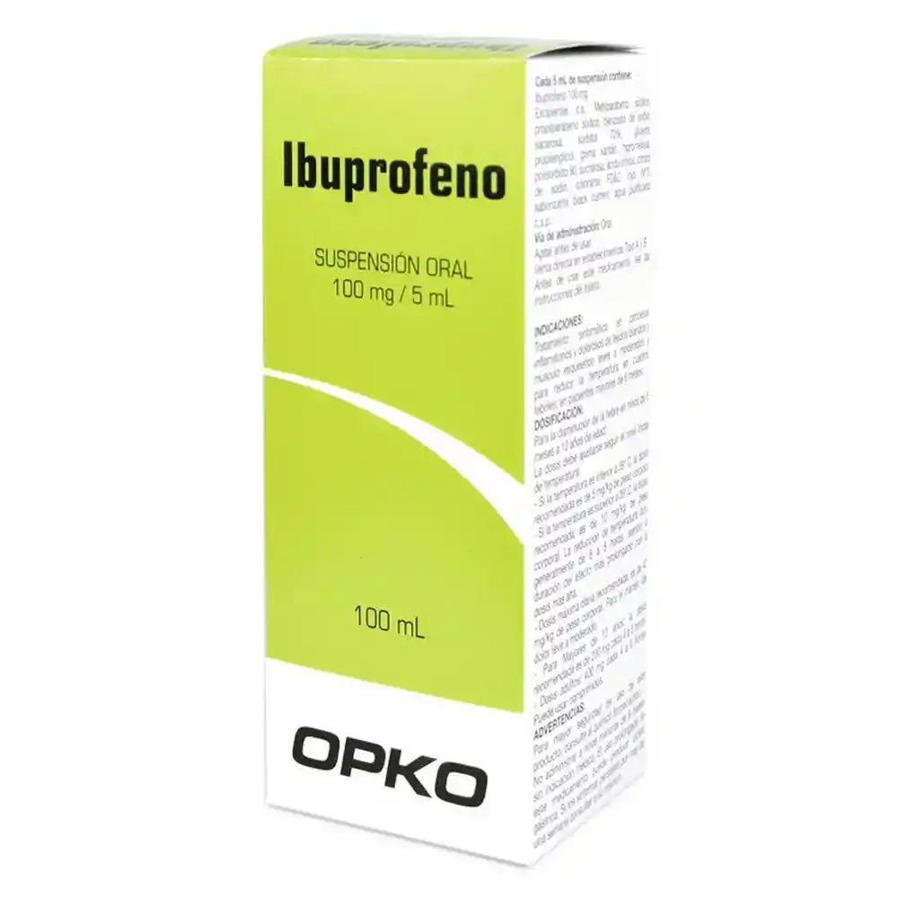 Opko Ibuprofeno Suspensión Oral (100 mg)