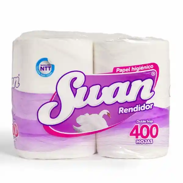 Swan Papel Higiénico Rendidor Doble Hoja 40 cm