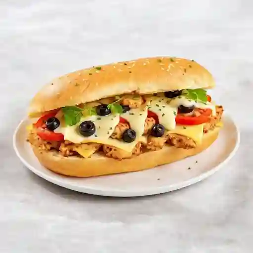Sandwich Xl De Pollo Napolitano