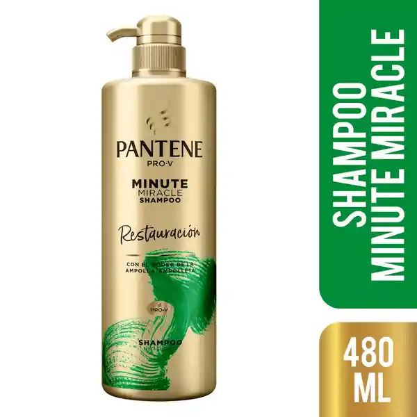 Pantene Shampoo Minute Miracle Restauración
