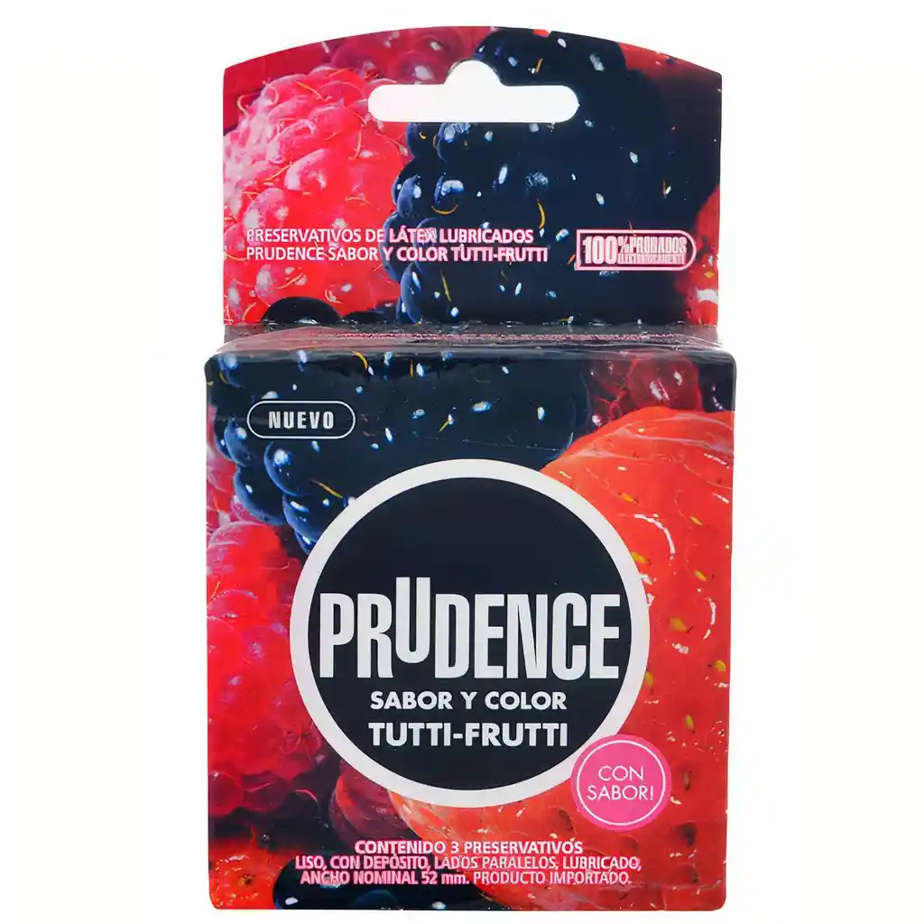 Prudence Preservativo Tuti Fruti