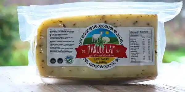 Manquelaf Queso Maduro de Cabra Con Albahaca