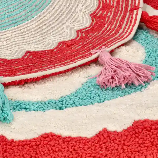 Cubre Árbol Navideño de Algodón Bordado Boucle 60 cm Casaideas