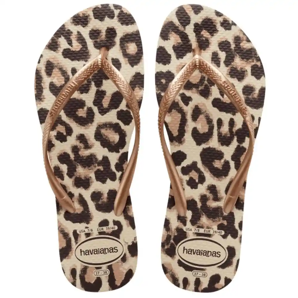 Havaianas Slim Animals Arena/rosa 37/38