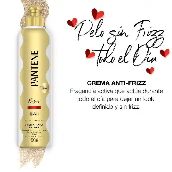 Pantene Crema Para Peinar Pro V Para Rizos Definidos