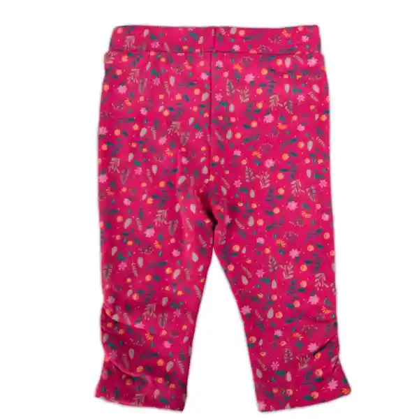 Calza Estampado Bebé Niña Fucsia Talla 18 M Pillín