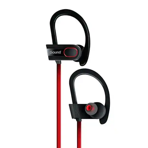 Isound Audífonos Sport Tone Bluetooth Black/Red