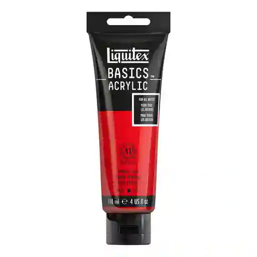 Liquitex Acrilico BASICS 118 ml 321 Rojo Pirrol