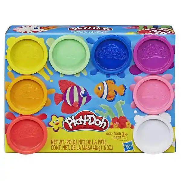 Play-Doh Masa Modeladora Neón Color Surtido