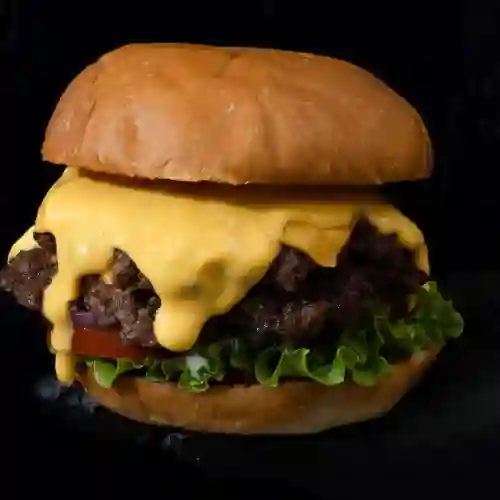 Yellow Smash Burger