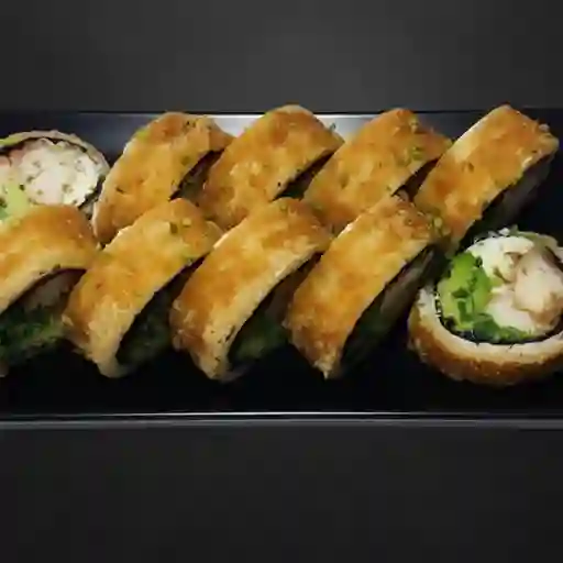Salmón corsa "aburi teriyaki"