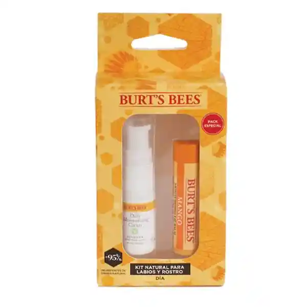 Burt's Bees Bálsamo Labial + Burt's Bees Crema Dia