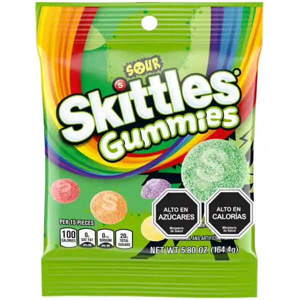 Skittles Gomita Sabor Sour