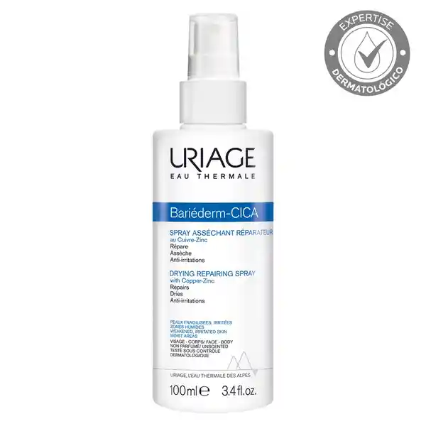 Uriage Spray Bariéderm-Cica Secante Reparador