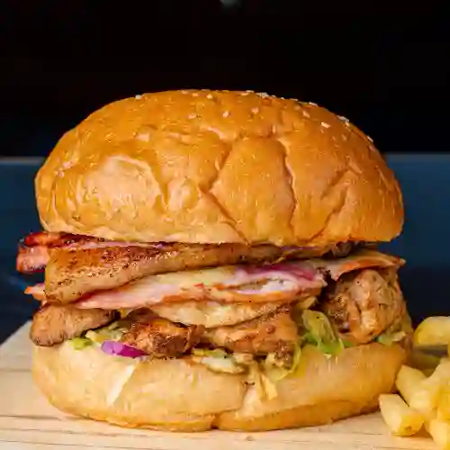 Burger Super Especial Pollo