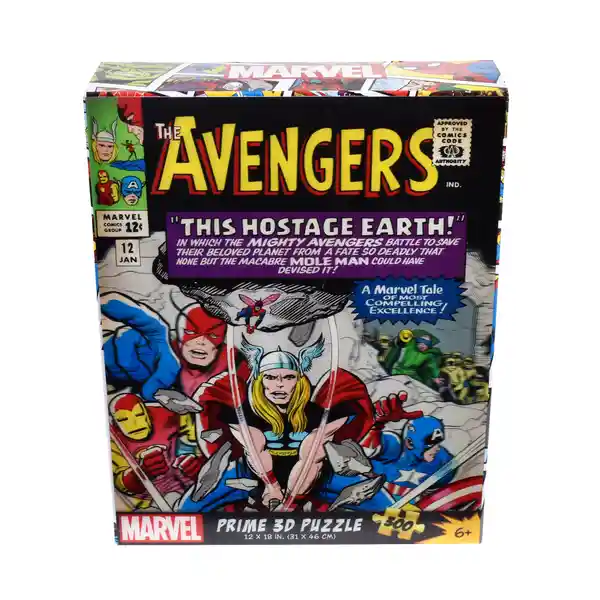 Marvel Rompecabezas 3D de Comics Vintage Avengers