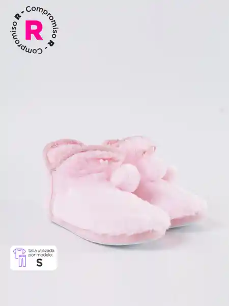 Index Zapatos Bota Pon Inx fb Rosada L I25 I25