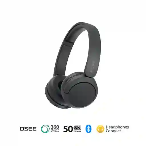 Audífonos Inalámbricos Negro WH-CH520/B Sony
