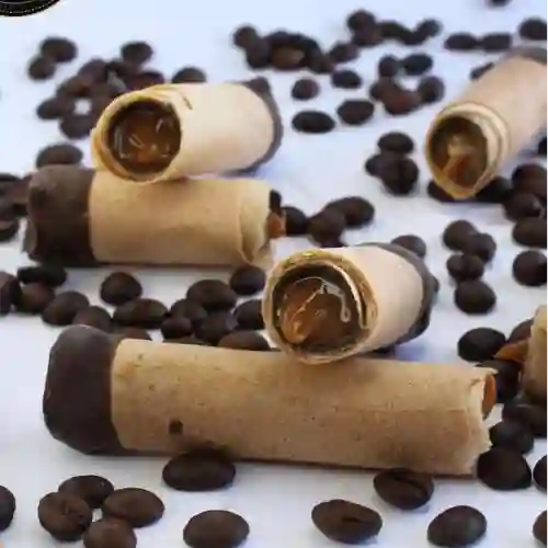 Mini Barquillo Relleno de Manjar 48 Un