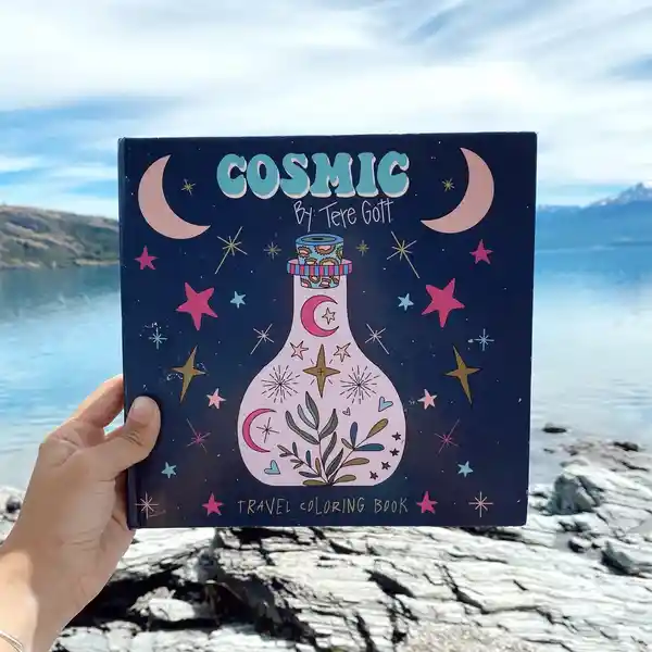 Libro Para Pintar Tere Gott Cosmic