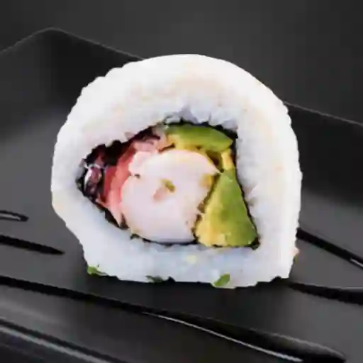 Roll pulpo cream cheese