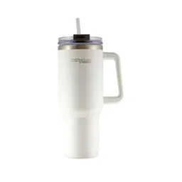 Mug Travel Acero Inoxidable Artic White