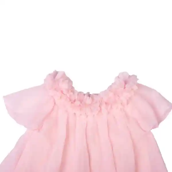 Vestido Bebe Niña Rosado Pillin 12 M