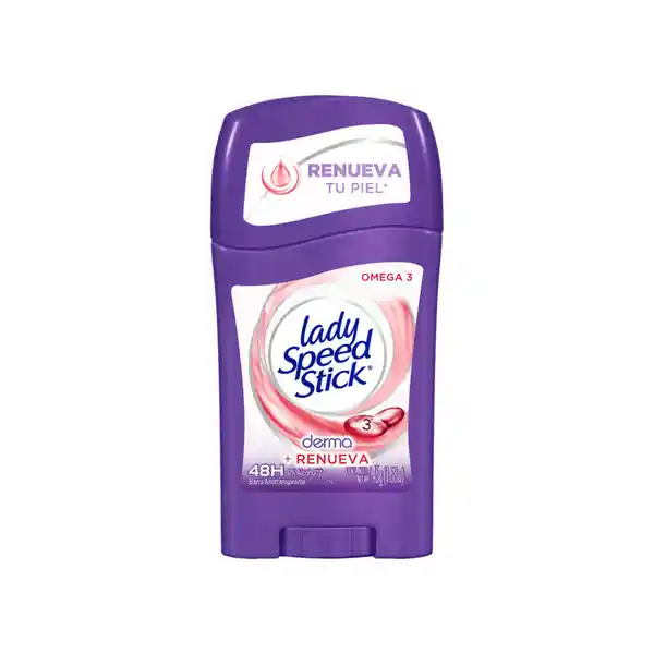 Desodorante en Barra Lady Speed Stick Derma Renueva 45 g