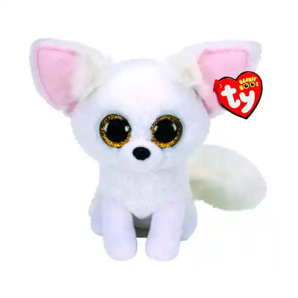 Ty Beanie Boos Peluche Phoenix Zorro Blanco Regular