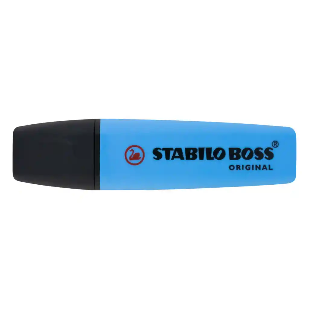 Stabilo Destacador Escritorio Celeste Fluorescente Boss