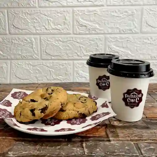 Combo Doble Café+galletas