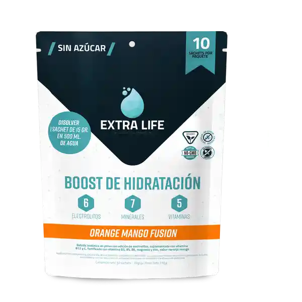 Extra Life Bebida Isotónica Mango Fusión