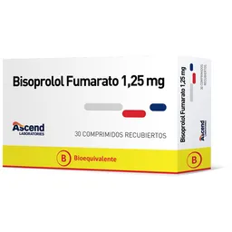 Bisoprolol (1.25 mg )