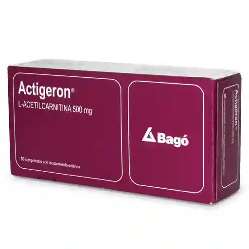 Actigeron 500 mg Comprimidos Con Recubrimiento Enterico
